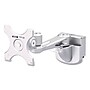 Tripp Lite by Eaton Adjustable Single-Extension Monitor Mount for Slat Wall System for 32" Monitors, Silver (DMSW1332MTAA)~#|#~sp264287894_sc7