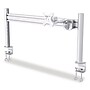 Tripp Lite by Eaton Adjustable Single-Extension Monitor Mount for Slat Wall System for 32" Monitors, Silver (DMSW1332MTAA)~#|#~sp264287896_sc7
