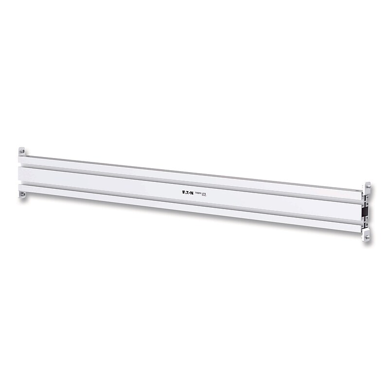 Tripp Lite by Eaton Adjustable Slat Rail for Slat Wall System for 32" Monitors, Silver (DMSWSLATTAA) image 1