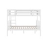 Flash Furniture Dallas Convertible Bunk Bed with Ladder, Twin Over Full, White (MG090031TFBWH)~#|#~sp264514776_sc7