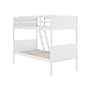 Flash Furniture Dallas Convertible Bunk Bed with Ladder, Twin Over Twin, White (MG090031TTBWH)~#|#~sp264514794_sc7