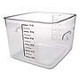Rubbermaid Commercial Square Storage Containers, 12 qt. (FG631200CLR)~#|#~sp264515014_sc7