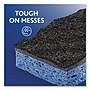 O-Cedar Scrunge Heavy Duty Sponge, Black/Blue, 2/Pack, 8 Packs/Carton (148377)~#|#~sp264721130_sc7