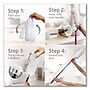 O-Cedar Flex and Catch Heavy Duty Duster Kit, White, 1 Duster Wand and 3 Refills, 6/Carton (172148CT)~#|#~sp264721163_sc7