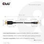 Club 3D Bi-Directional 3.28' DisplayPort to Mini DisplayPort Cable, Male, Black (CAC-1116)~#|#~sp264890978_sc7
