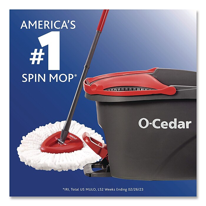 eRiNGo　1125 O-Cedar EZWring Microfiber Twist Spin Mop System with Bucket