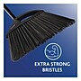 O-Cedar PowerCorner Outdoor 13" Polypropylene Bristle Angled Broom, Black (168215EA)~#|#~sp265483869_sc7