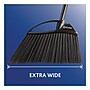 O-Cedar PowerCorner Outdoor 13" Polypropylene Bristle Angled Broom, Black (168215EA)~#|#~sp265483871_sc7