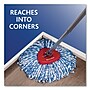 O-Cedar EZWring RinseClean Microfiber Twist Spin Mop System with Bucket, Red/Gray (168534EA)~#|#~sp265483879_sc7