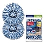 O-Cedar RinseClean Microfiber Spin Wet Mop Head Refill, Blue/White, 2/Pack, 6 Packs/Carton (172092CT)~#|#~sp265483893_sc7