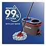 O-Cedar RinseClean Microfiber Spin Wet Mop Head Refill, Blue/White, 2/Pack, 6 Packs/Carton (172092CT)~#|#~sp265483895_sc7