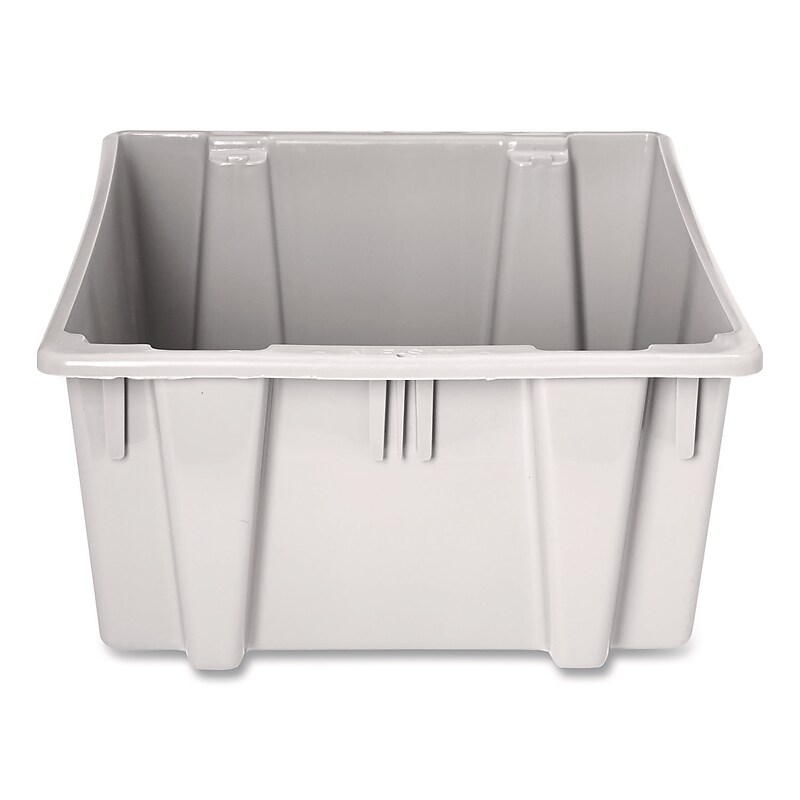 Rubbermaid Commercial Palletote Box, Plastic, Gray (FG172200GRAY) image 1