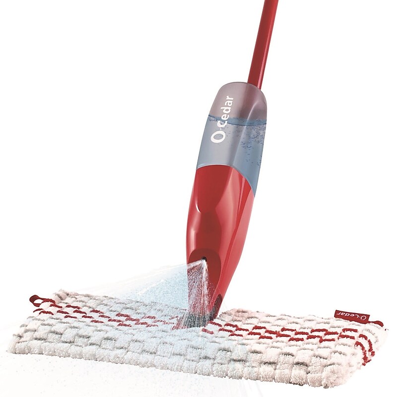 O-Cedar ProMist MAX Microfiber Spray Mop, Red/Black/Gray (173563EA) image 1