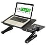 WorkEZ Best 16.5" x 11" Aluminum Laptop Stand, Black (WEBLS-b)~#|#~sp266127936_sc7