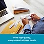 DYMO LabelWriter 2050818 Mailing Address Labels, 3-1/2" x 1-1/8", Black on White, 130 Labels/Roll, 6 Rolls/Box (2050818)~#|#~sp26620818_sc7