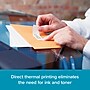 DYMO LabelWriter 2050818 Mailing Address Labels, 3-1/2" x 1-1/8", Black on White, 130 Labels/Roll, 6 Rolls/Box (2050818)~#|#~sp26620819_sc7
