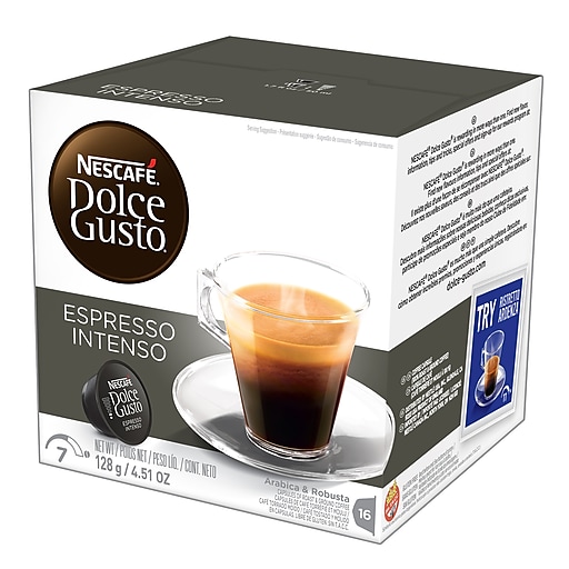 Shop Staples for Nescafe Dolce Gusto Espresso Intenso Capsules, 16ct ...