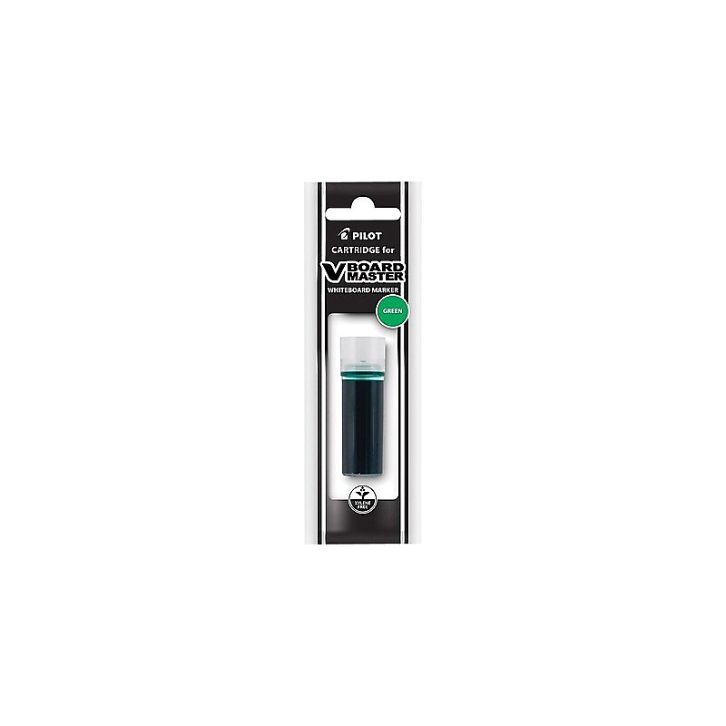 Pilot V Board Master BeGreen Dry Erase Marker Refill, Green, 12/Pk (43925) image 1