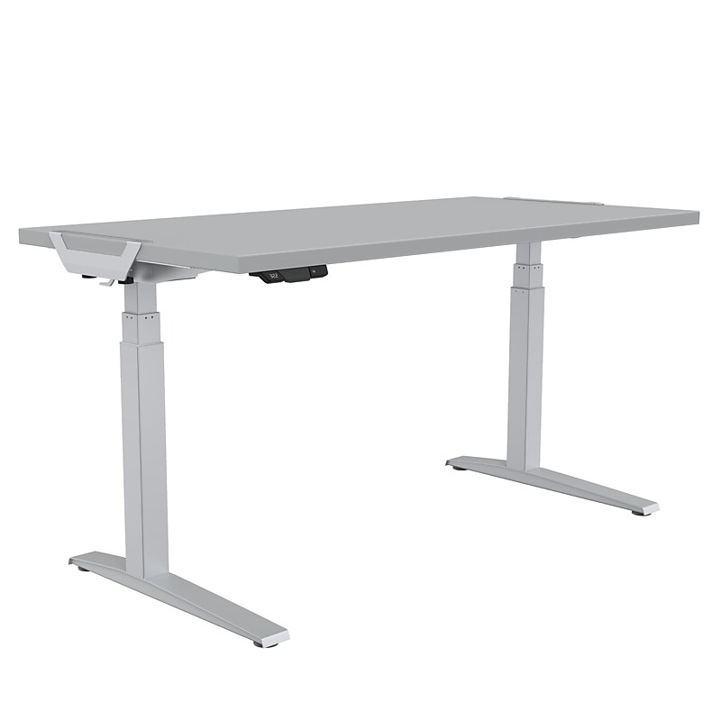 Fellowes Levado Desktop 72"x30", Gray – Desk Base sold separately (9649601) image 1
