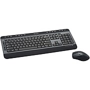 Verbatim Wireless Multimedia Keyboard and 6-Button Combo Mouse, Black (99788)