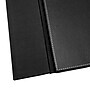 SUM Anti-Slip Faux leather Desk Pad with Side Rail, 34.5" x 24", Black (OSKDPD001)~#|#~sp26915074_sc7