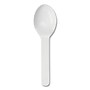 World Centric Plastic Tea Spoons, Medium-Weight, White, 3000 Pieces/Carton (SP-CS-3)~#|#~sp269455773_sc7