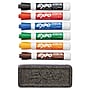 EXPO Tank Dry Erase Starter Set/Kit, Chisel Tip, Assorted Colors, 6/Set (80556A)~#|#~sp269526167_sc7