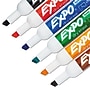 EXPO Tank Dry Erase Starter Set/Kit, Chisel Tip, Assorted Colors, 6/Set (80556A)~#|#~sp269526168_sc7