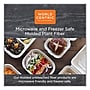 World Centric Plant-Based Fiber 2-Compartment Hinged Hoagie Box Carryout Container, Natural, 500/Carton (TO-SC-U34D-LFP)~#|#~sp269526397_sc7