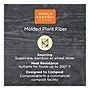 World Centric Plant-Based Fiber Carryout Tray, Natural, 500/Carton (TR-SC-2S-LFS)~#|#~sp269526792_sc7