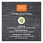 World Centric Plant-Based Fiber Carryout Tray, Natural, 500/Carton (TR-SC-4S-LFS)~#|#~sp269526797_sc7