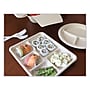 World Centric Plant-Based Fiber 5-Compartment Carryout Tray, Natural, 400/Carton (TR-SC-5C-LFS)~#|#~sp269526800_sc7