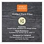 World Centric Plant-Based Fiber 5-Compartment Bento Box Carryout Container, Natural, 300/Carton (TR-SC-BB-LFS)~#|#~sp269526804_sc7