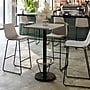 Flash Furniture Stiles Laminate Dining Table with Round Base and Footring, 30"D x 24"W, Gray (XUGY2430TR18B3F)~#|#~sp270000688_sc7