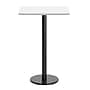 Flash Furniture Stiles Laminate Dining Table with Round Base, 30"D x 24"W, White (XUWH2430TR18B)~#|#~sp270000713_sc7
