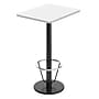 Flash Furniture Stiles Laminate Dining Table with Round Base and Footring, 30"D x 24"W, White (XUWH2430TR18B3F)~#|#~sp270001396_sc7
