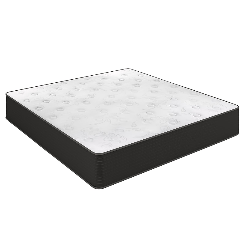 Flash Furniture Dream 12" Pocket Spring Hybrid Mattress, King Mattress in a Box (BSE230PRK12CBK) image 1