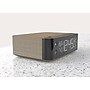 NonStop Station A 6.3" Bluetooth Alarm Clock with Qi Wireless Charging, WanlnutSand (NSA3-WFB)~#|#~sp270531733_sc7