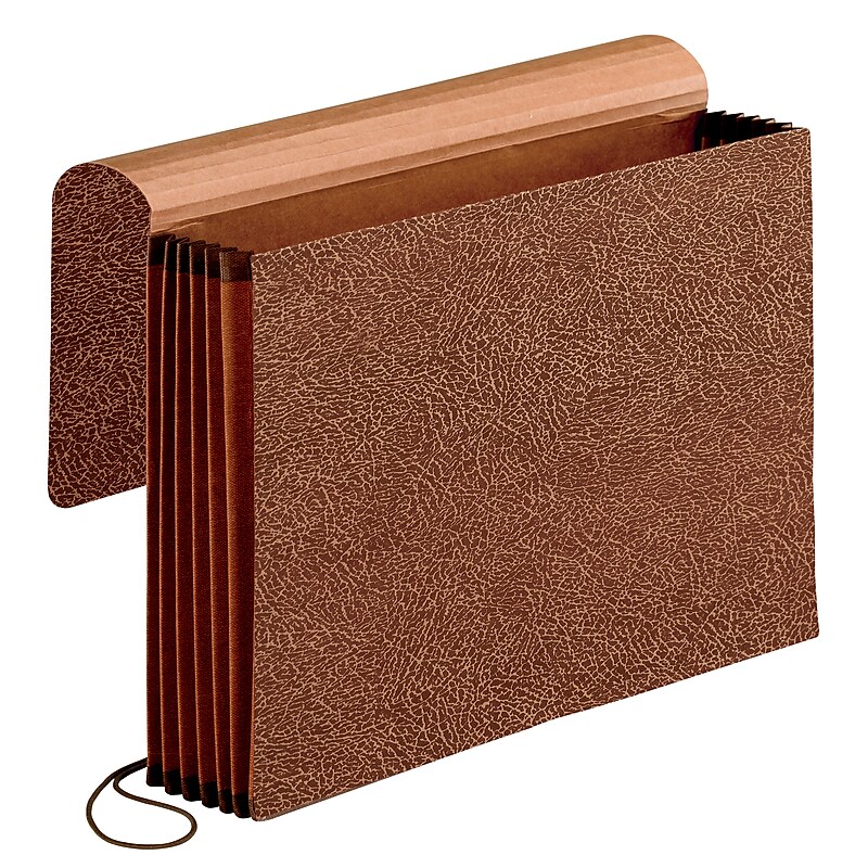 Pendaflex Reinforced Moisture Resistant Expanding Wallet with Elastic Closure, Red (60575) image 1