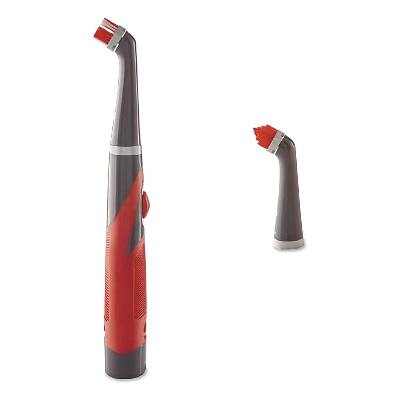 Rubbermaid Reveal Power Scrubber Set, Red (2057486) image 1