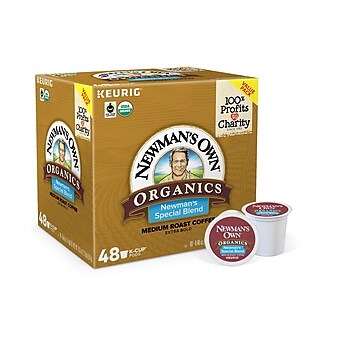 Keurig® Newman's Own Organics Special Blend Keurig® K-Cup® Pods, Medium Roast, 48 Count (373293)