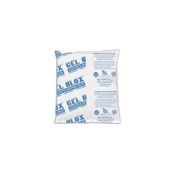 Gel Blox Moisture Resistant Cold Packs, 16 oz., 7