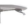 Luxor 32" Round Height Adjustable Café Table, White (LX-PNADJ-32RD)~#|#~sp27405546_sc7