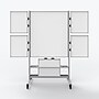 Luxor Collaboration Station Mobile Whiteboard, Aluminum (COLLAB-STATION)~#|#~sp27405578_sc7