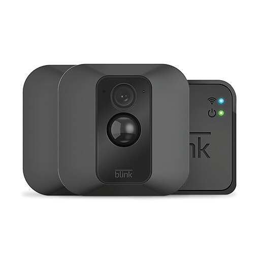 Amazon Blink XT Home Security Camera System, 3 Camera, Black