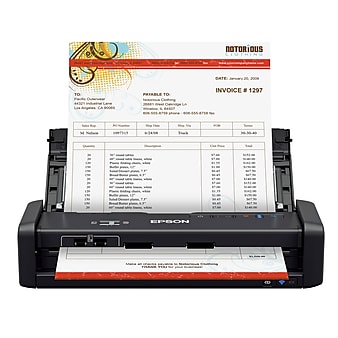Epson ES-300WR Wireless Duplex Mobile Receipt & Document Scanner, Auto Doc Feeder
