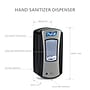 PURELL LTX 12 Automatic Wall Mounted Hand Sanitizer Dispenser, Chrome/Black (1928-04)~#|#~sp27753150_sc7