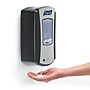 PURELL LTX 12 Automatic Wall Mounted Hand Sanitizer Dispenser, Chrome/Black (1928-04)~#|#~sp27753182_sc7