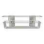 Command Shower Caddy, Satin Nickel, 1 Caddy, 1 Prep Wipe, 4 Large Water-Resistant Strips/Pack (BATH31-SN-ES)~#|#~sp27754644_sc7