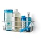 Command Shower Caddy, Satin Nickel, 1 Caddy, 1 Prep Wipe, 4 Large Water-Resistant Strips/Pack (BATH31-SN-ES)~#|#~sp27754646_sc7